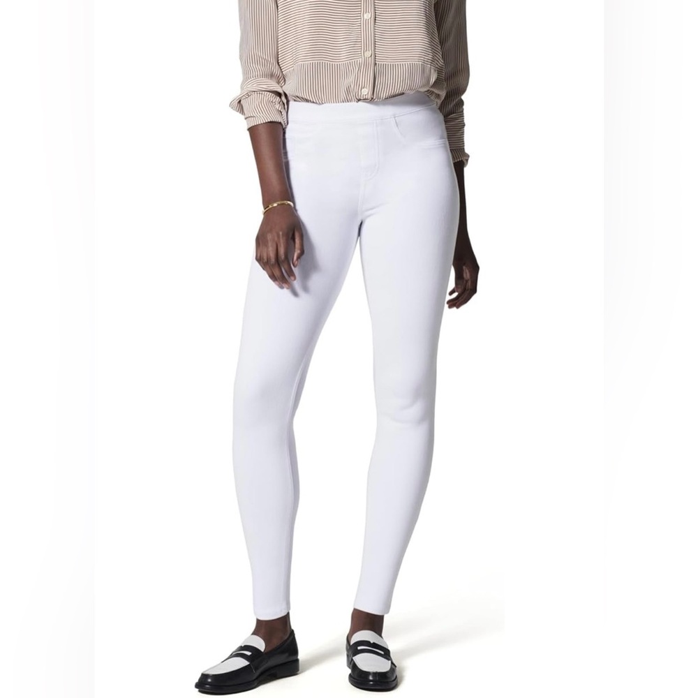 SPANX Jean-Ish Ankle Leggings in White